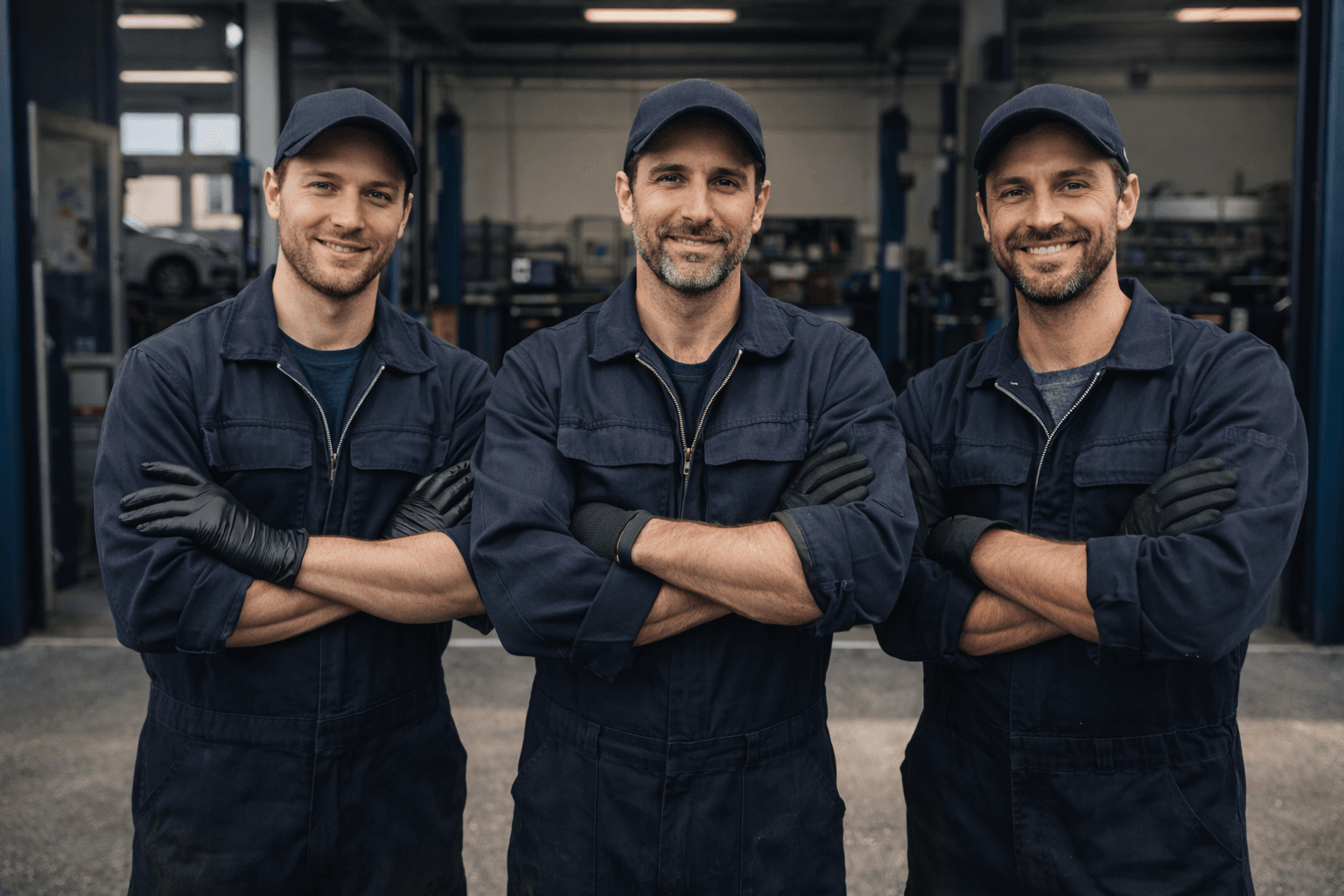 Zespół warsztatu AutoSerwis